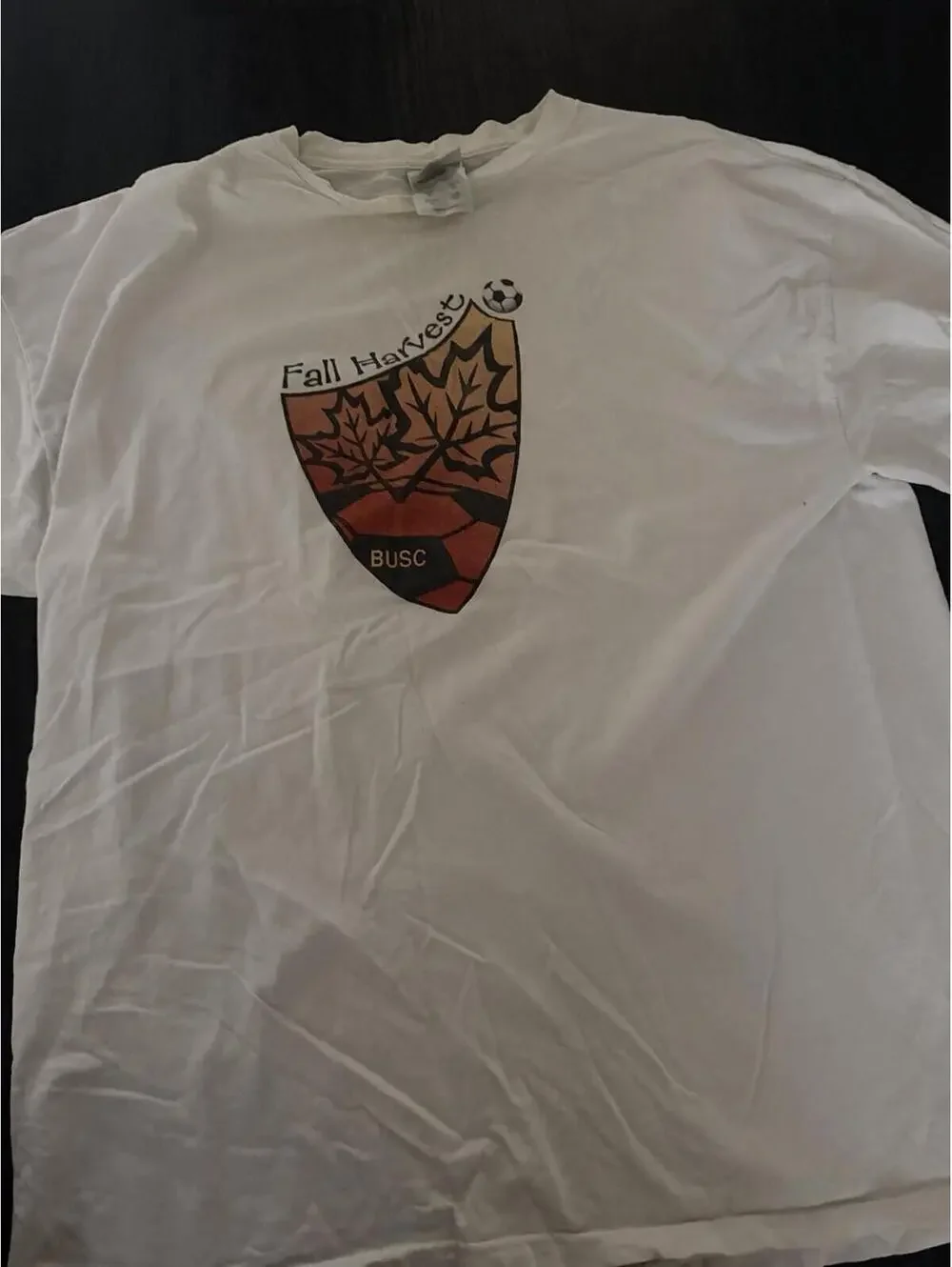 Vintage Y2K Adidas Tango Soccer T-Shirt Men's XL White Graphic Tee 2005